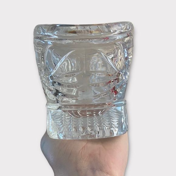 VINTAGE/COLLECTIBLE Avon Glass Santa Sleigh Christmas candy dish - Picture 6 of 6